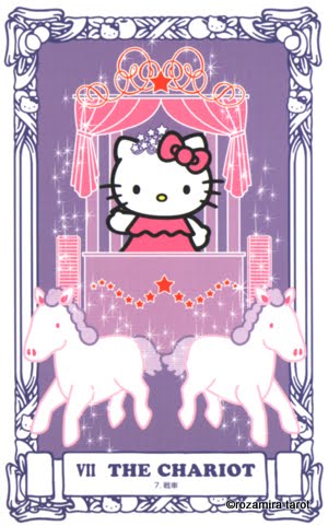 Hello Kitty Tarot Cards by Ryugi Kagami